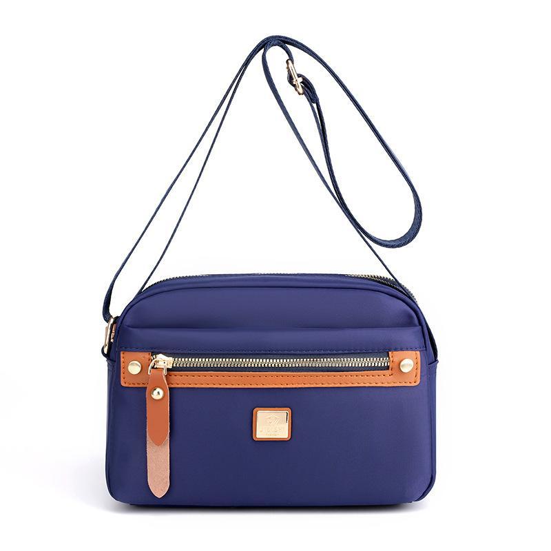 Solid-color Nylon Crossbody Womens Shoulder Bag