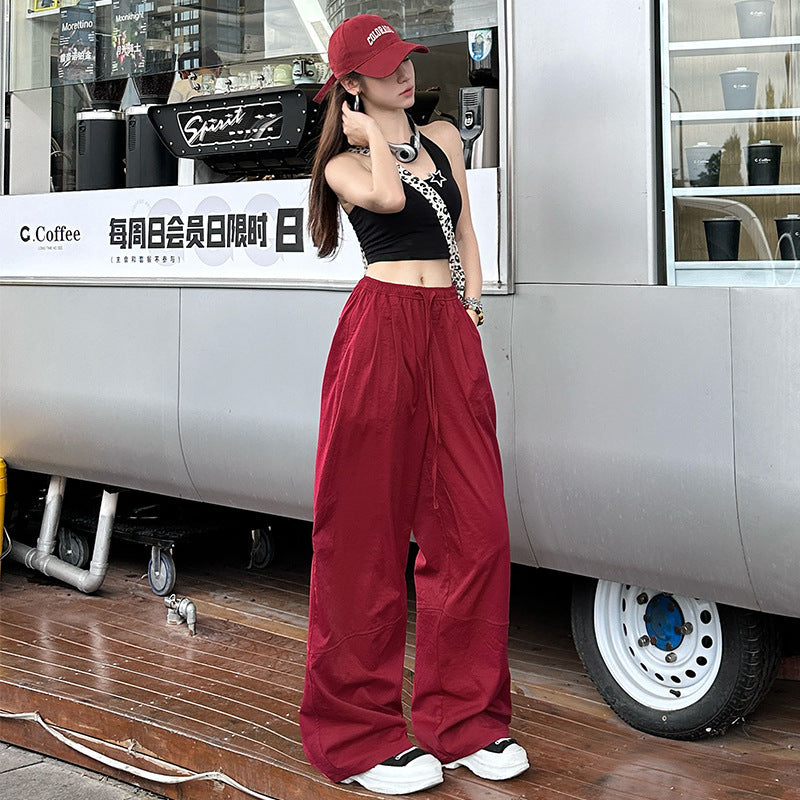 Wide-leg Quick-drying Athletic Casual Pants