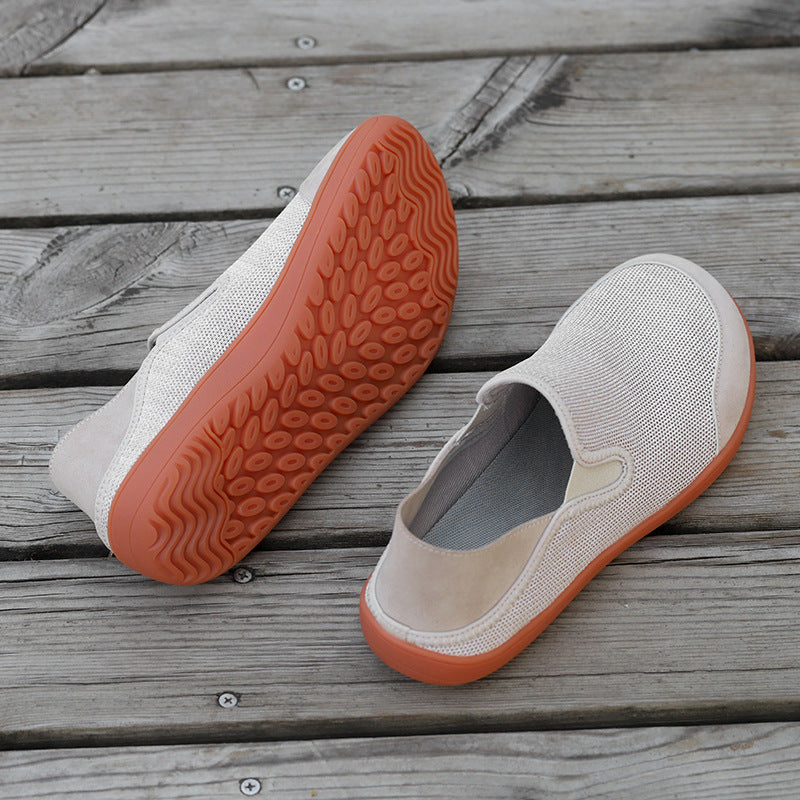 Breathable Mesh Soft Bottom Couple Shoes