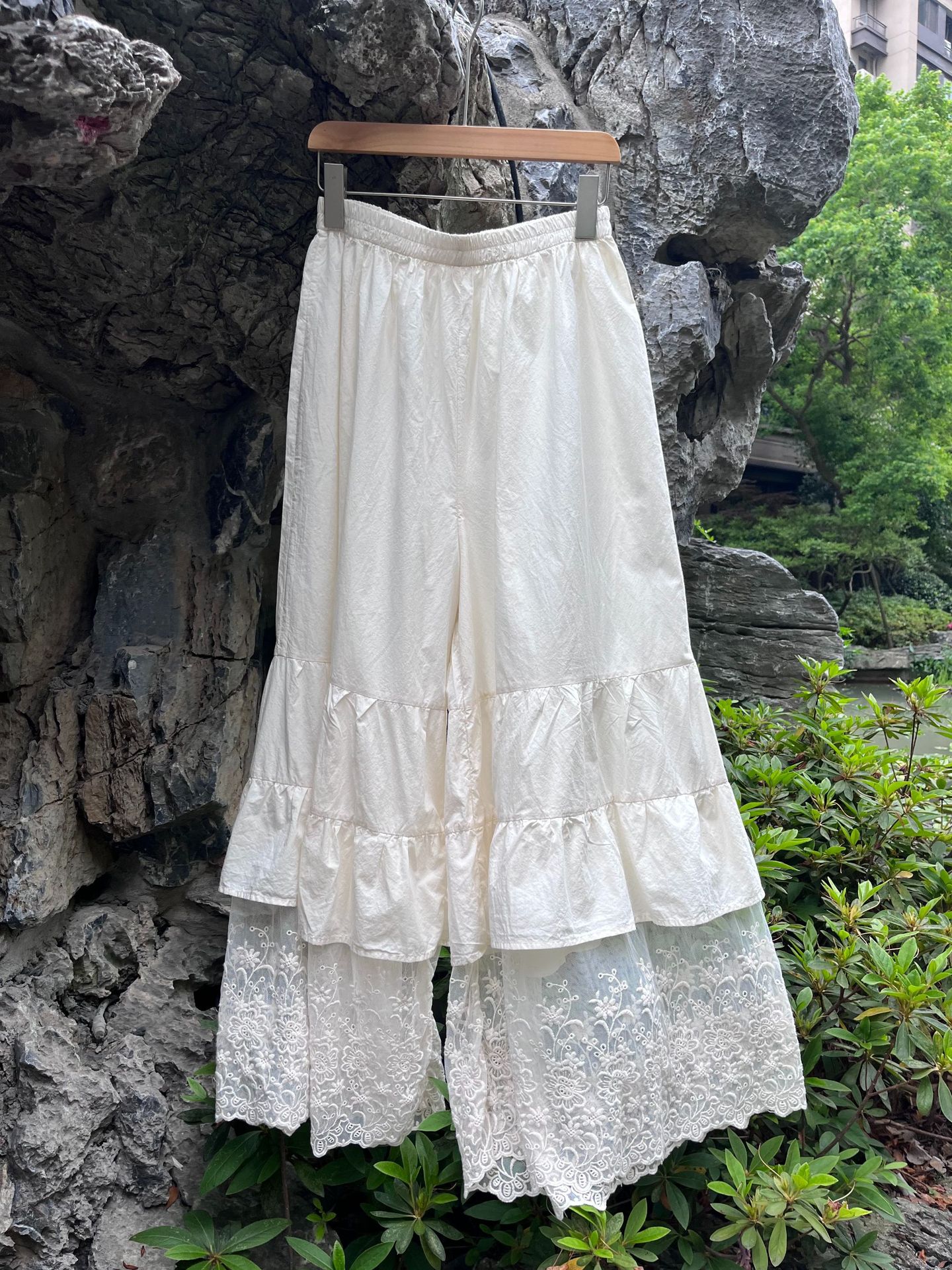Women's Fashion Personality Japanese Style Lace Pants