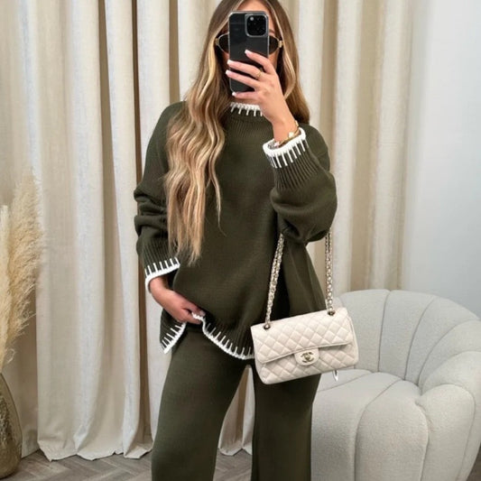 Simple Casual And Relaxed Fit Womens Suit