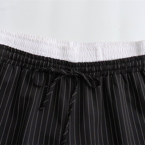 Summer Loose Casual High Waist Women's Trousers