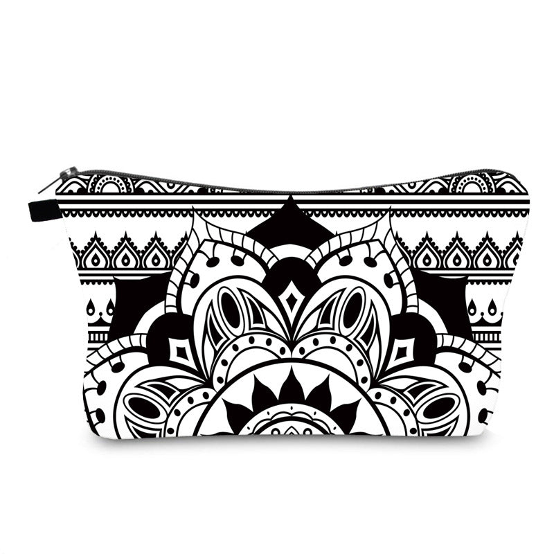 Mandala Print Pattern Travel Storage Bag