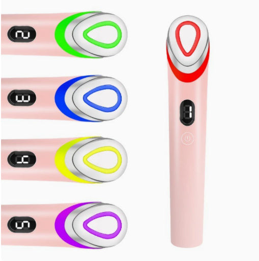 7 Color Light Vibration Face Red Blue Light Eye Massager