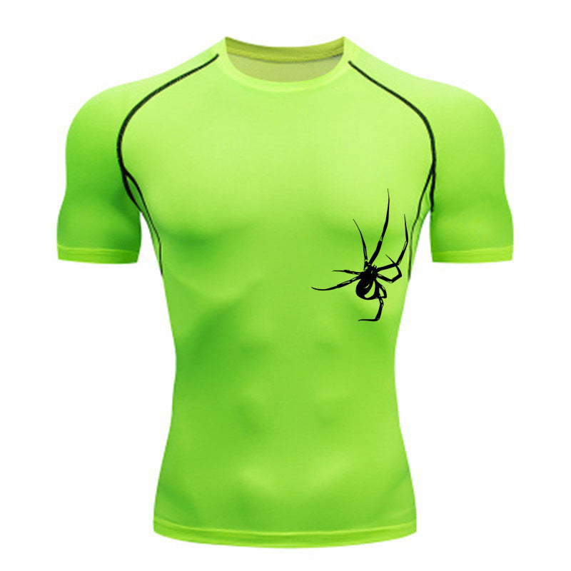 Quick Drying Clothes Sports T-shirt Running Base Clothing Gym Training Tights
