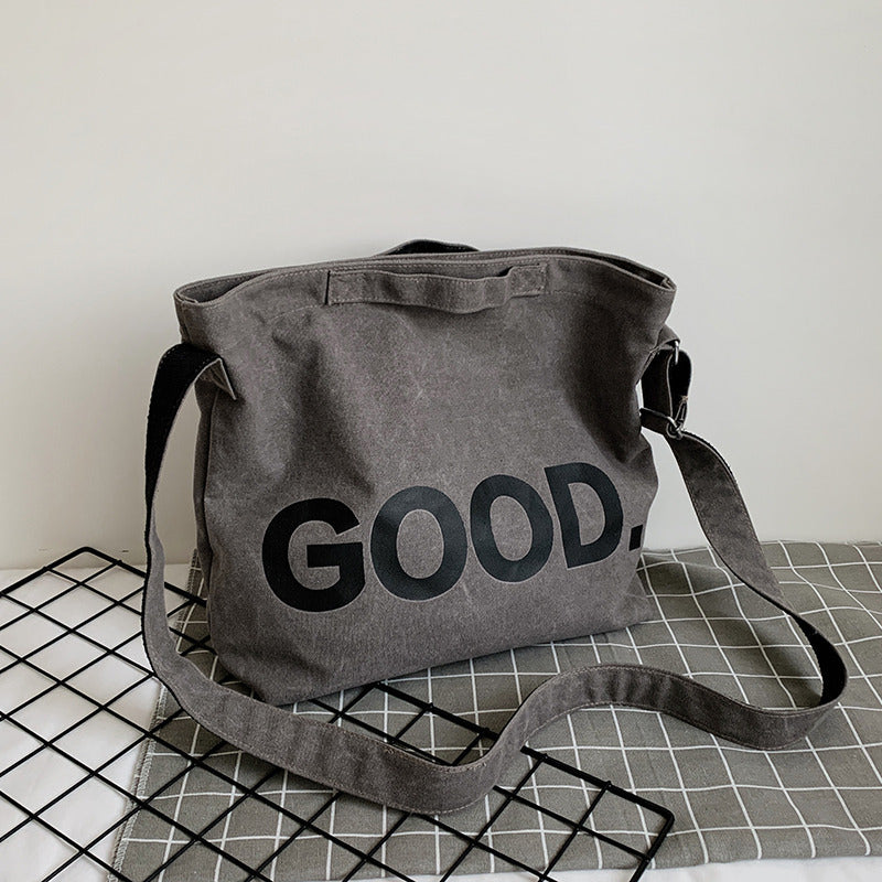 Casual Diagonal Shoulder Bag Students