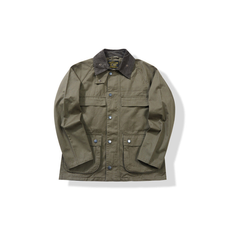 Stitching Multi-functional Workwear Jacket For Men
