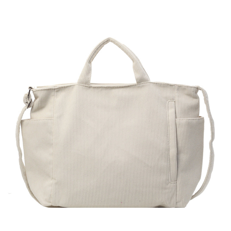 Corduroy Women's Fashion Shoulder Crossbody Bag