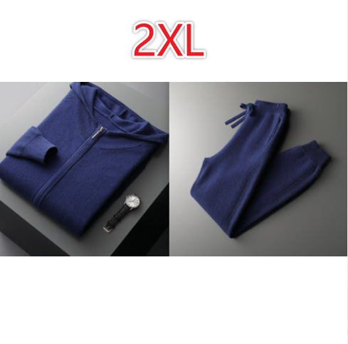 Thickened Casual Sports Cashmere Suit