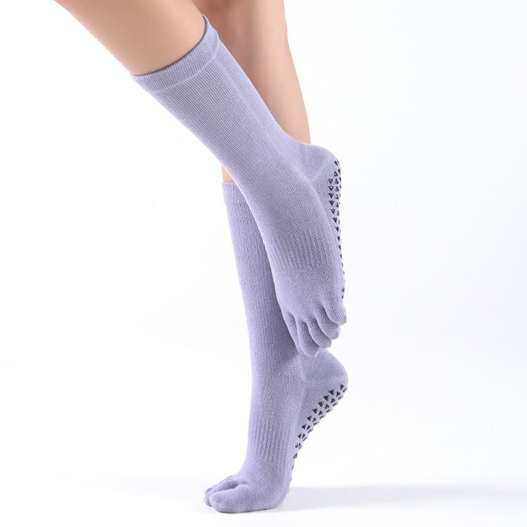 Yoga Socks Over The Knee Full Finger Half Finger Long Tube