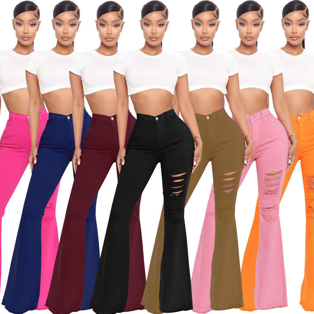Fashion All-match Trend Personality Hole