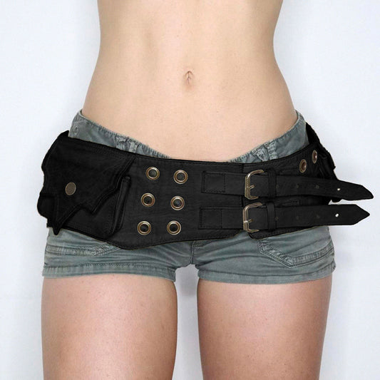 Heavy Industry Adjustable Belt Waist Bag Waste Soil Style Clothing Matching Belt