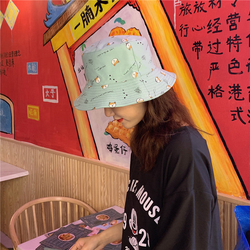 Women's Versatile Double-sided Fisherman Hat