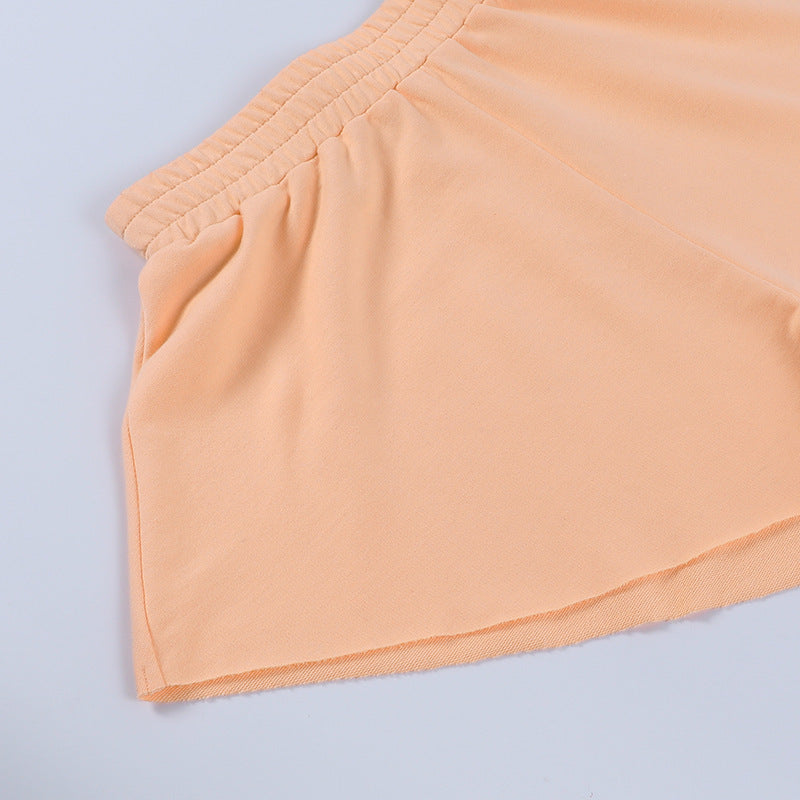 Fashion  Simple Daily Wide Leg Shorts