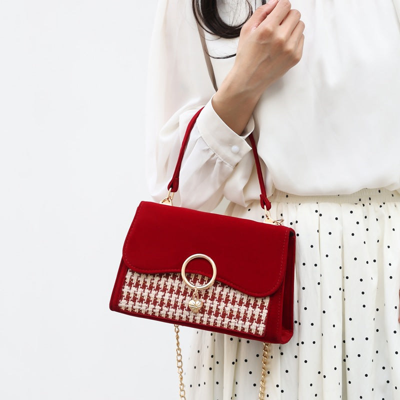 Luksuriøs, men let Crossbody-taske Niche Design Damehåndtaske