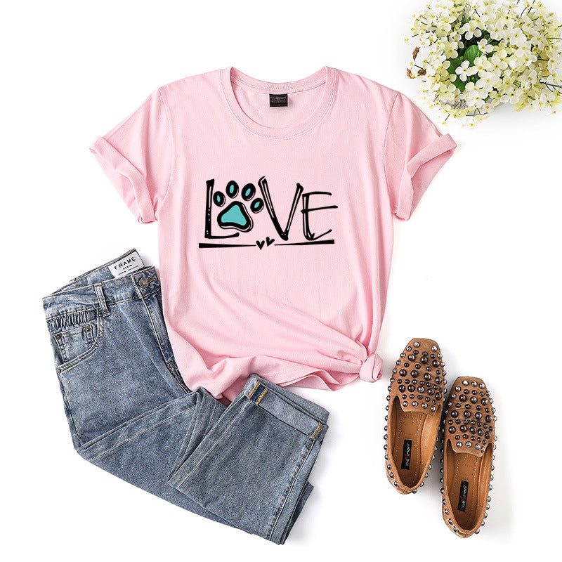 Women's Fashionable Personality Plus Size T-shirt