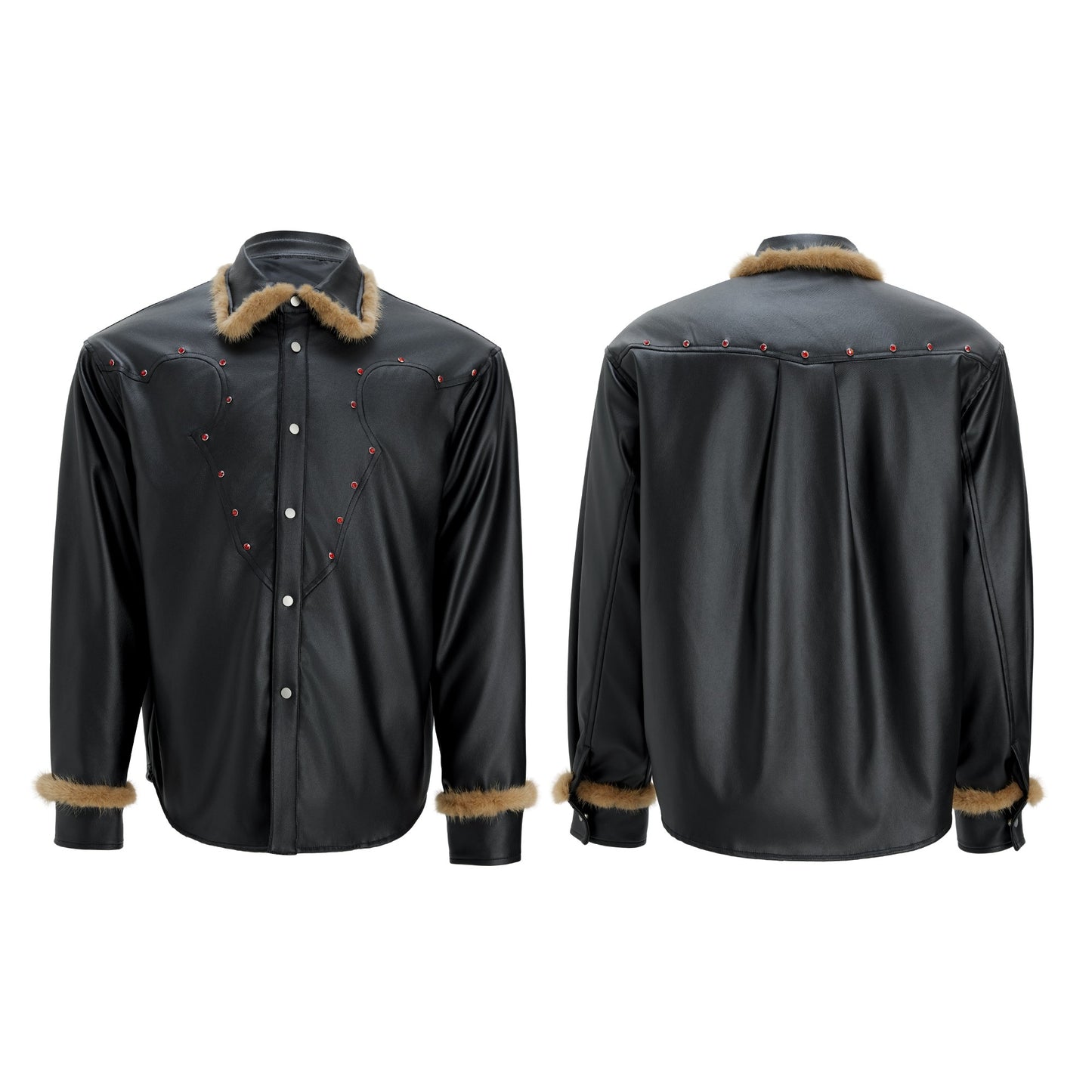 Light-Chasing Thickened Fleece-Lined Jacket
