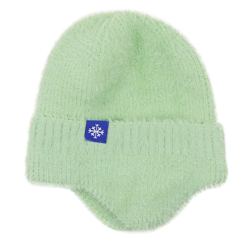 Women's Outdoor Warm Knitted Wool Ear Protection