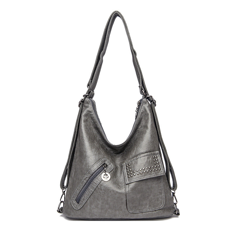 Women's Fashion Retro Shoulder Bag Simple Casual Multi-functional