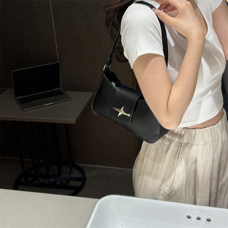 Shoulder Messenger Baguette Bag