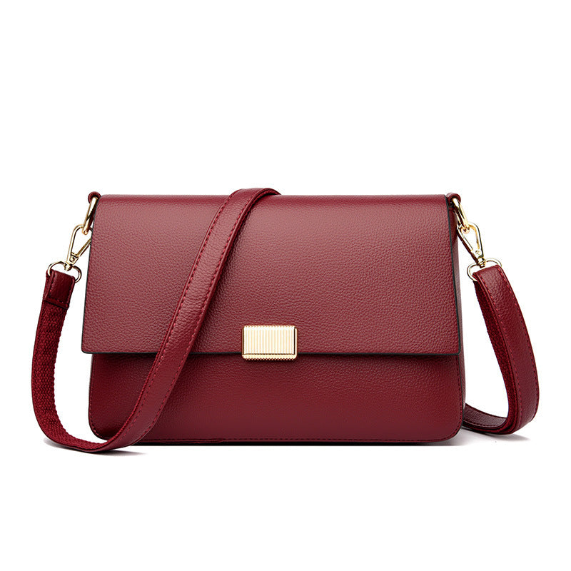 One Shoulder Retro Fashion Soft Fashionable Bag