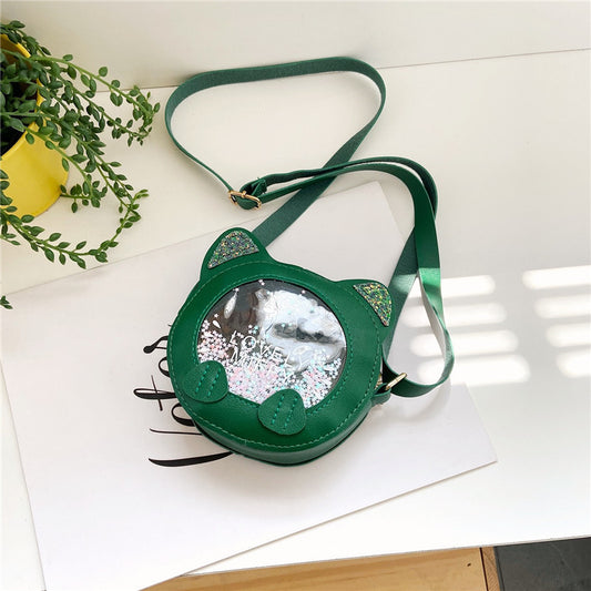 Sød Pige Mode Møntpung Prinsesse Mini Rød Skuldertaske Baby Messenger Bag