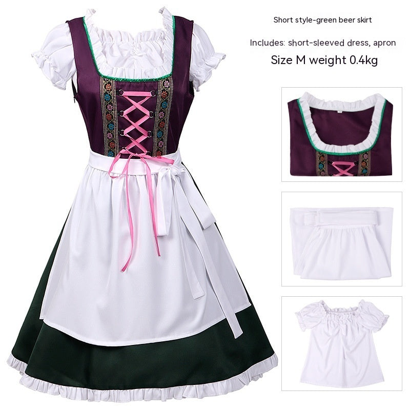 Suspender Suit Bavarian Women's Clothing