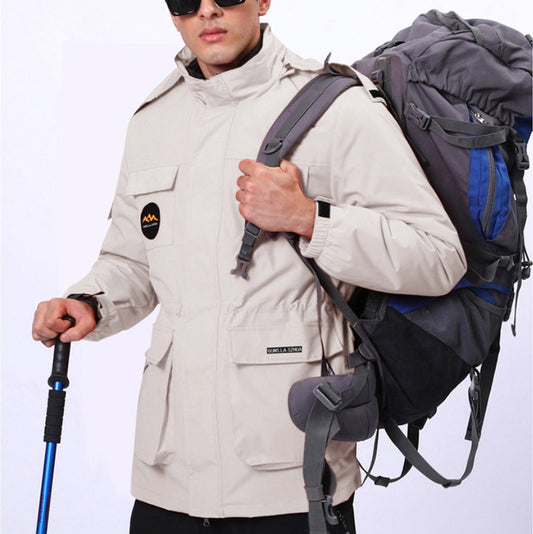 Down Cotton Liner Detachable Three-in-one Shell Jacket Winter Coat