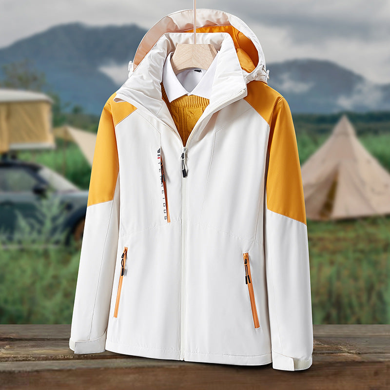 Outdoor Shell Jacket Men's Single Layer Spring And Autumn