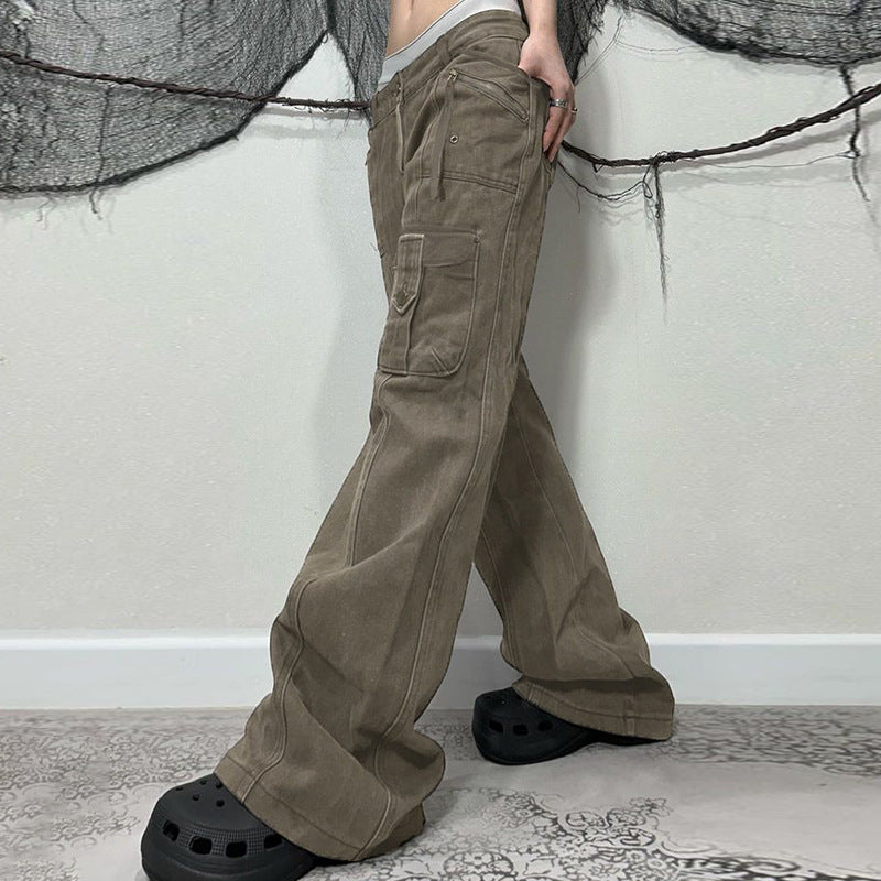 European And American Style Street New Mid-waist Jeans