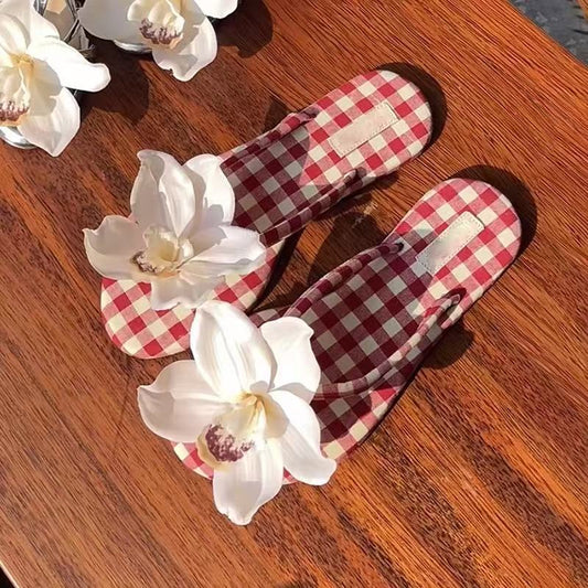 Bohemian Vacation Style Bowknot Shoes Sweet Temperament Shoe Ornament