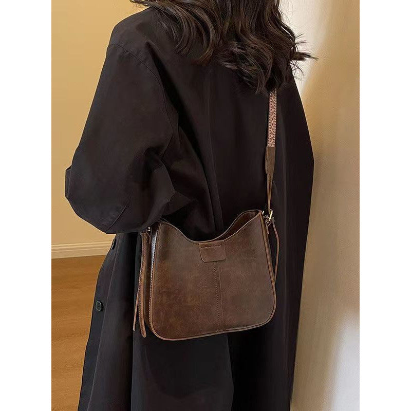 Kvinders Nye Moderne Eksklusive Stilfulde Retro Crossbody Taske
