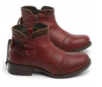 Women's Shoes Round Toe Martin Boots 40-43 Large Size