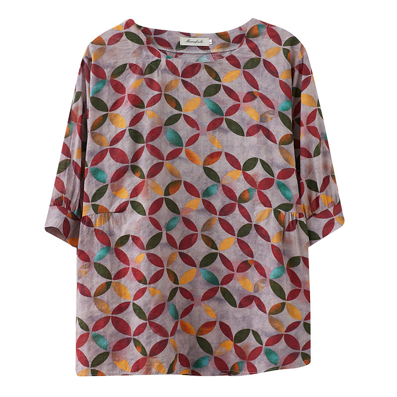 Agereducing Plus Size Women's Shortsleeved Tshirt