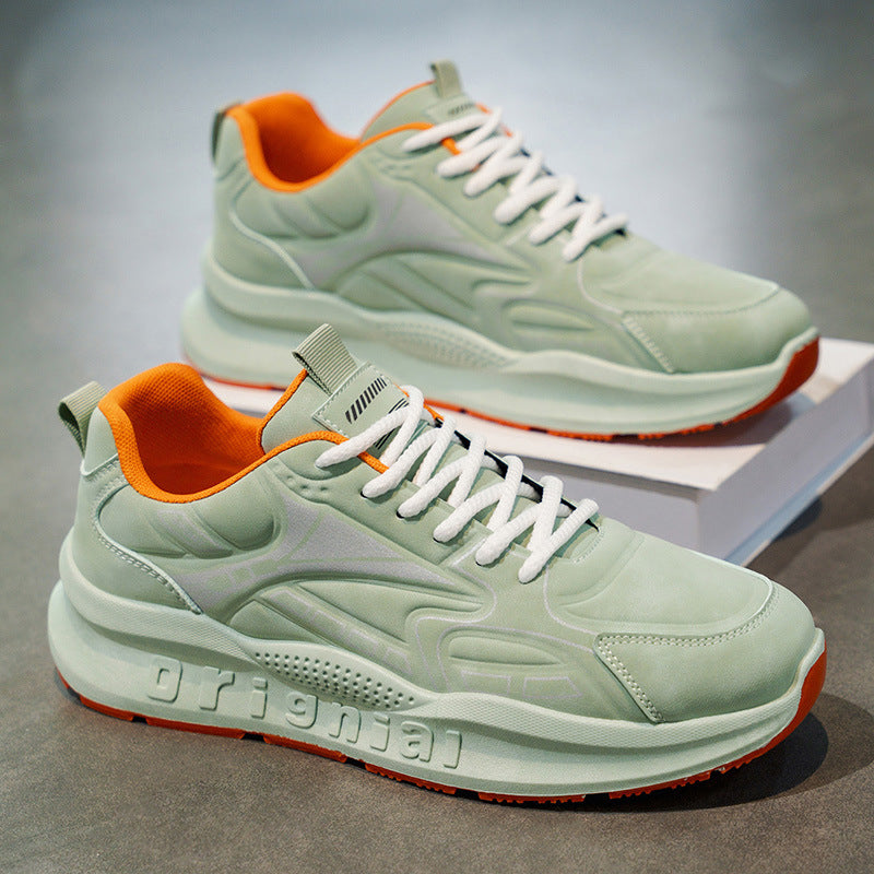 Mens Retro Soft-soled Non-slip Casual Sneakers