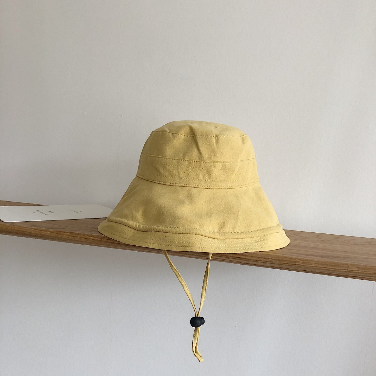 Big Brim Sun-proof Bucket Hat Lemon