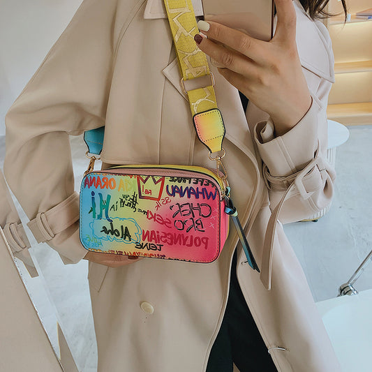Autumn Fashion Broadband Shoulder Bag Ins Slung