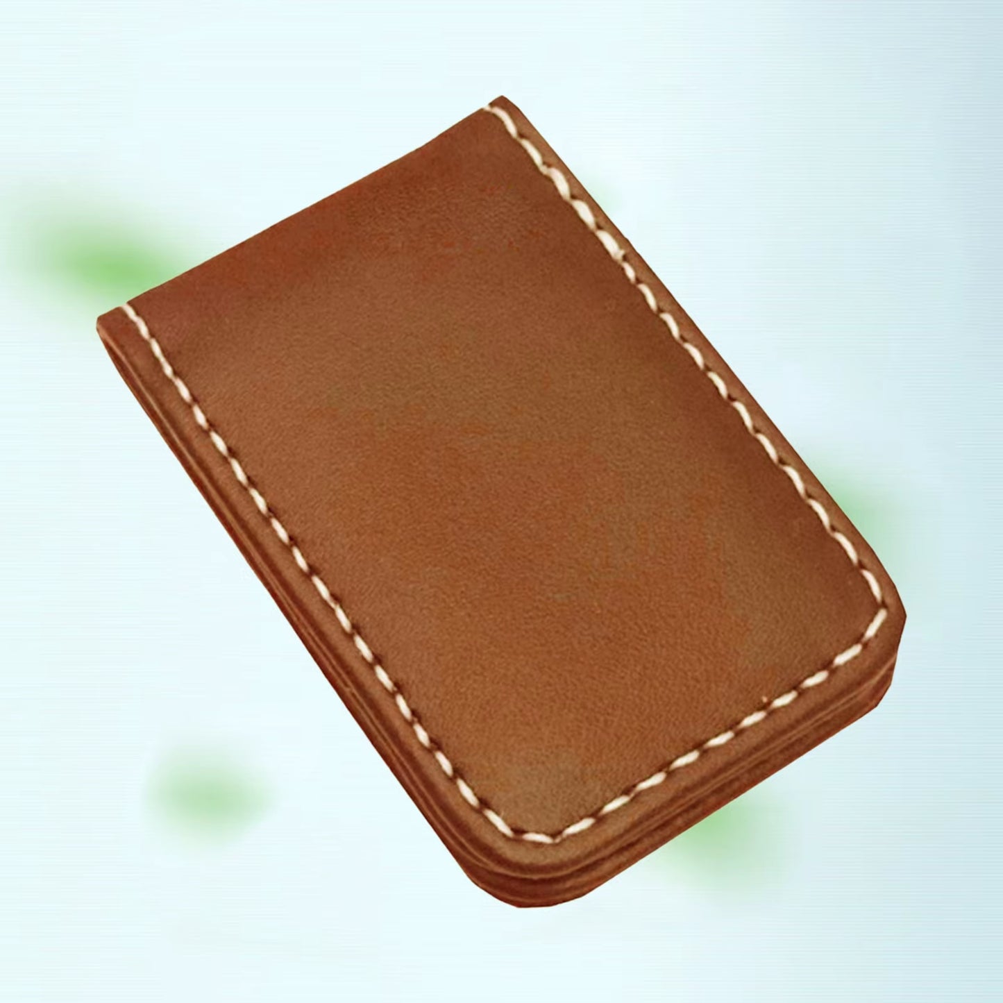 PU Leather Magnetic Money Clip Pocket Wallet Minimalist Wallet Slim Wallet Credit Business Cards Holder