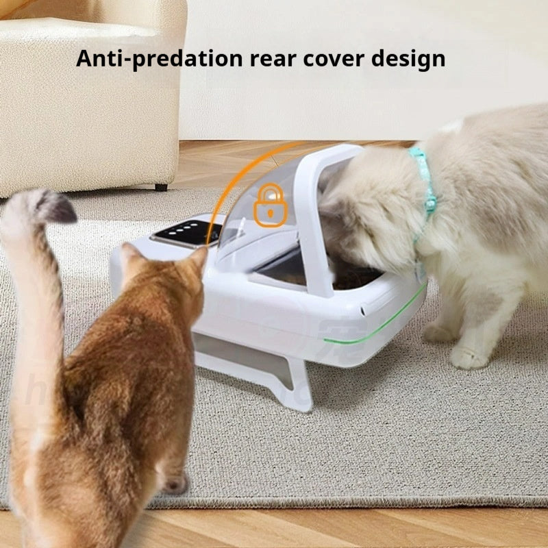 Smart Chip Detects Infrared Signals To Enable Automatic Feeding For Cats