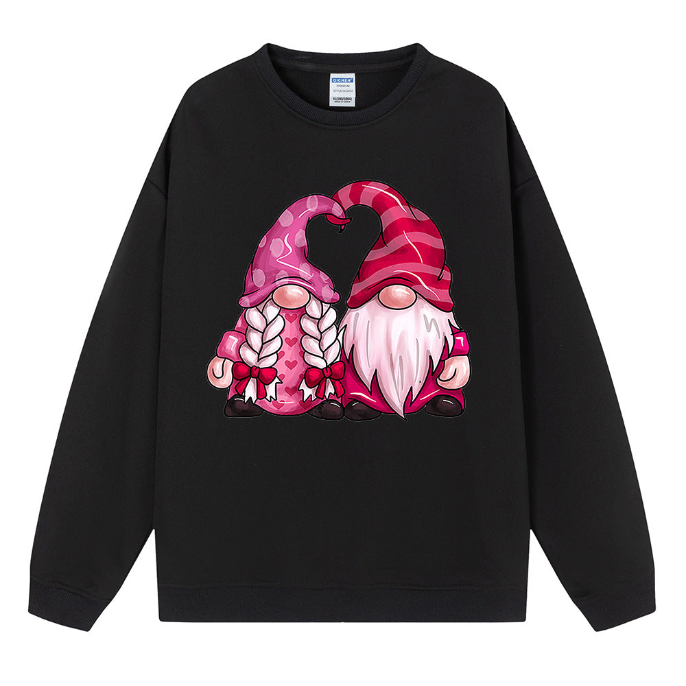Casual Plus Size Crew Neck Pullover Sweatshirt Top