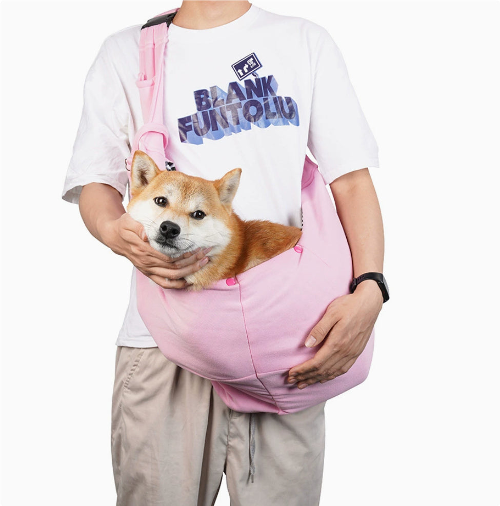 Crossbody Out Shoulder Pet Bag Foldable And Portable