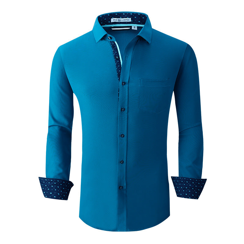 Premium Fashion Men's Shirt Business Long Sleeve